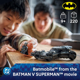 LEGO DC Batman Batmobile opening cockpit for quick Batman entry