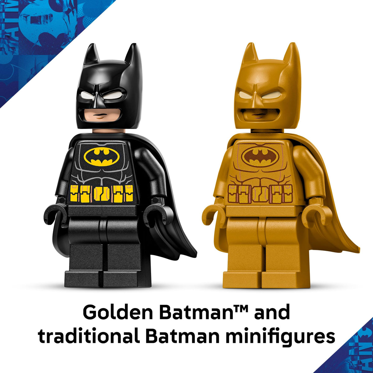 Wall-mountable logo stand offers easy Batman décor on the wall.