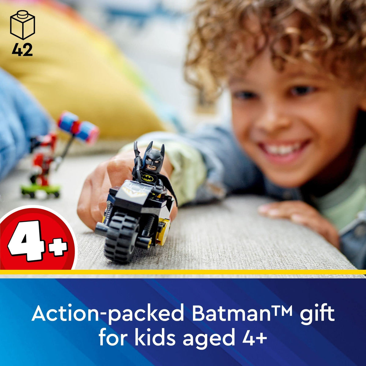 LEGO DC Batman versus Harley Quinn 76220 starter brick simplifies building for kids