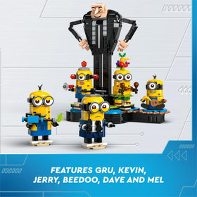 LEGO Despicable Me 4 set shown with impressive build and display.