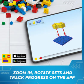 LEGO Builder app 3D instructions enhance building with zoom and rotation