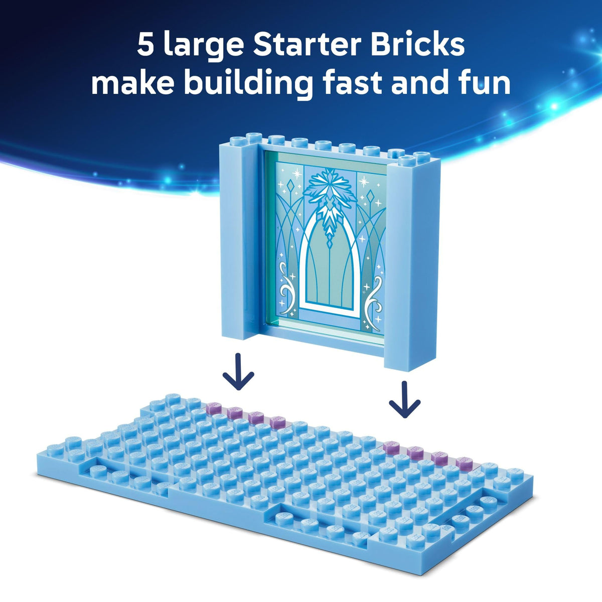 LEGO Disney Frozen Elsa figure image—beloved queen ready for adventures with friends.