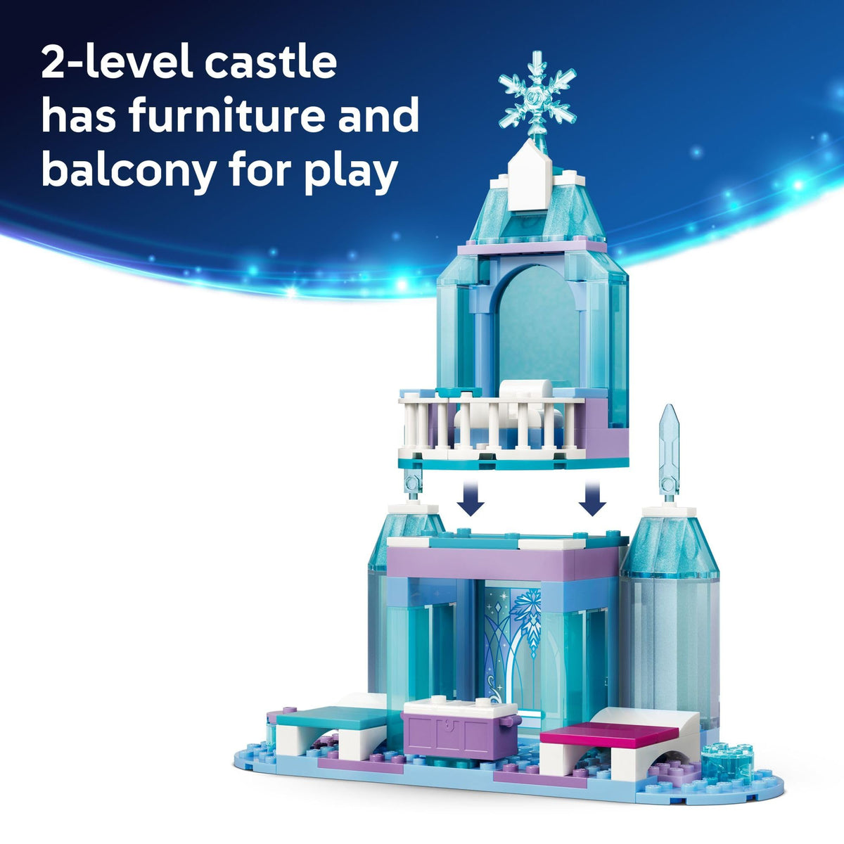 LEGO Disney Frozen Snowgie figure image—mini companions for magical snow adventures.