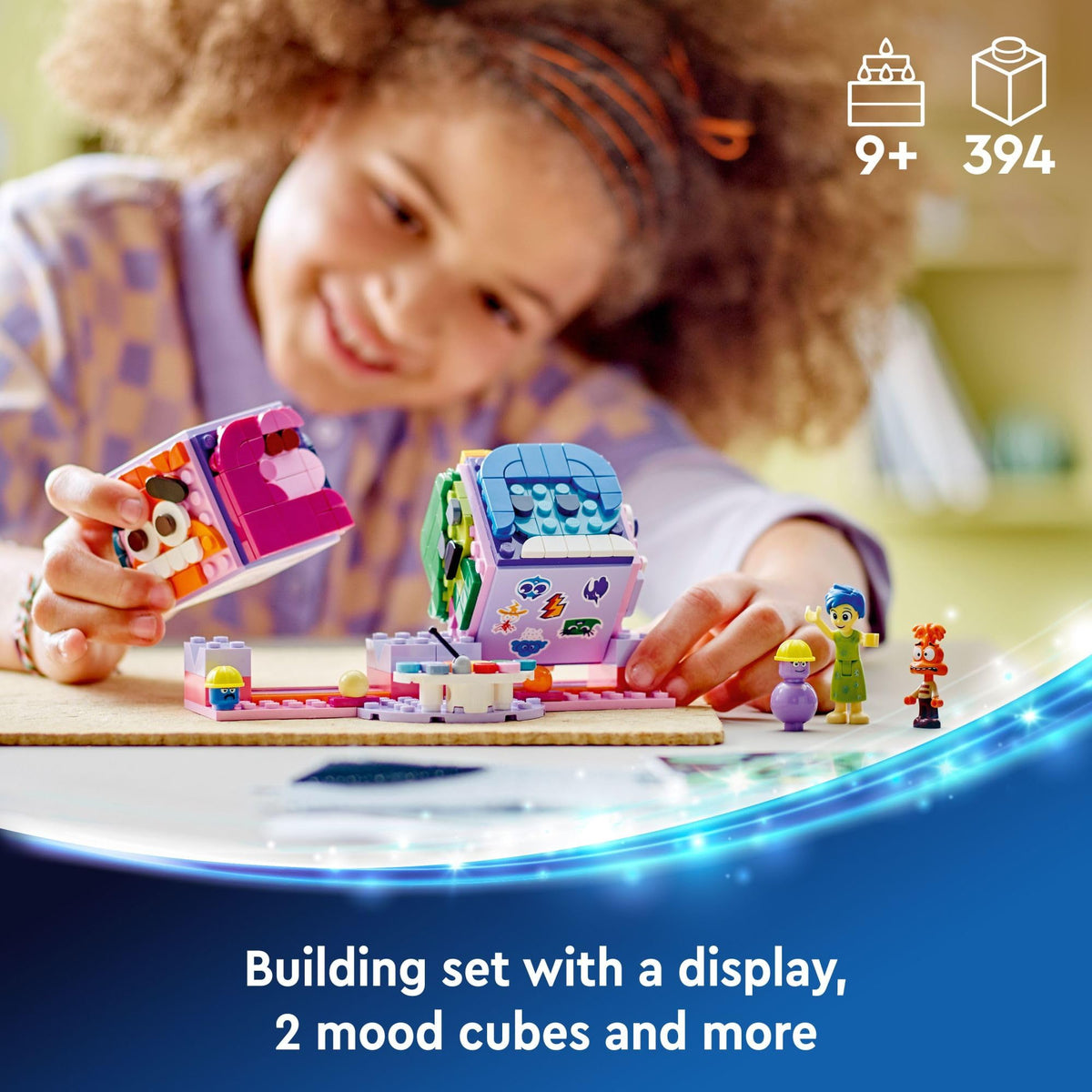 LEGO Disney Inside Out 2 mood plates add color and emotion themes to playtime