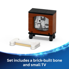 LEGO Disney Lucky & Penny bone accessory encourages imaginative storytelling.