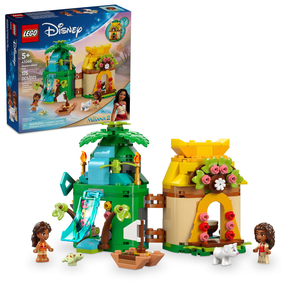 LEGO Disney Moana’s Island Fun boat image for portable imaginative play