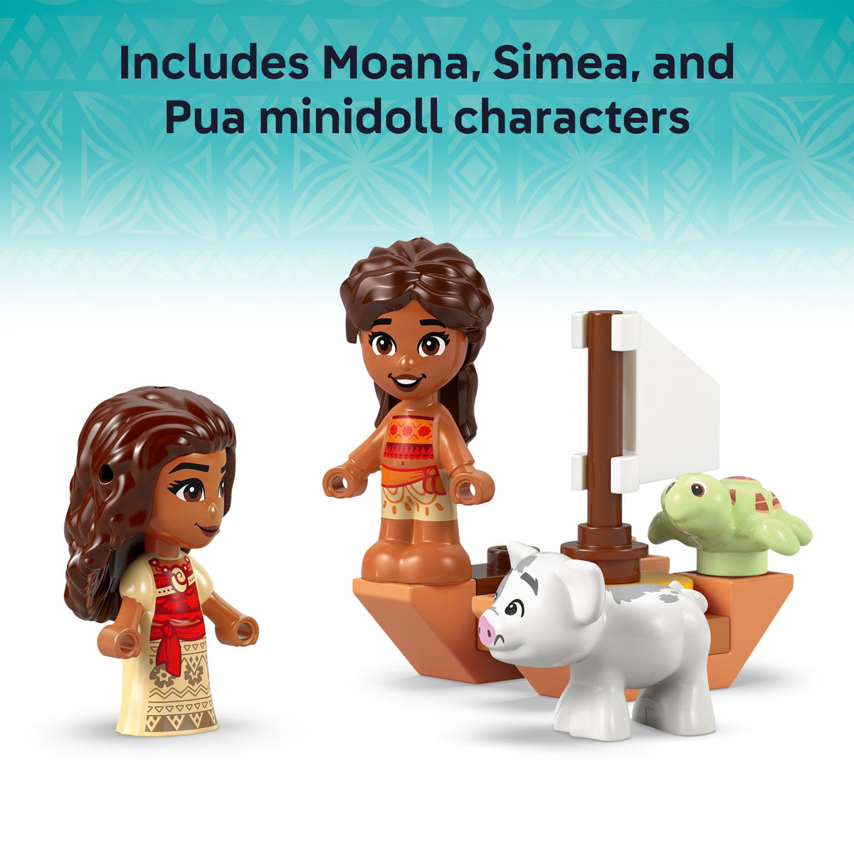 LEGO Disney Moana’s Island Fun key-accessory image adds island exploration intrigue