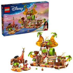 LEGO Disney Moana Kakamora Barge front view for imaginative storytelling adventures