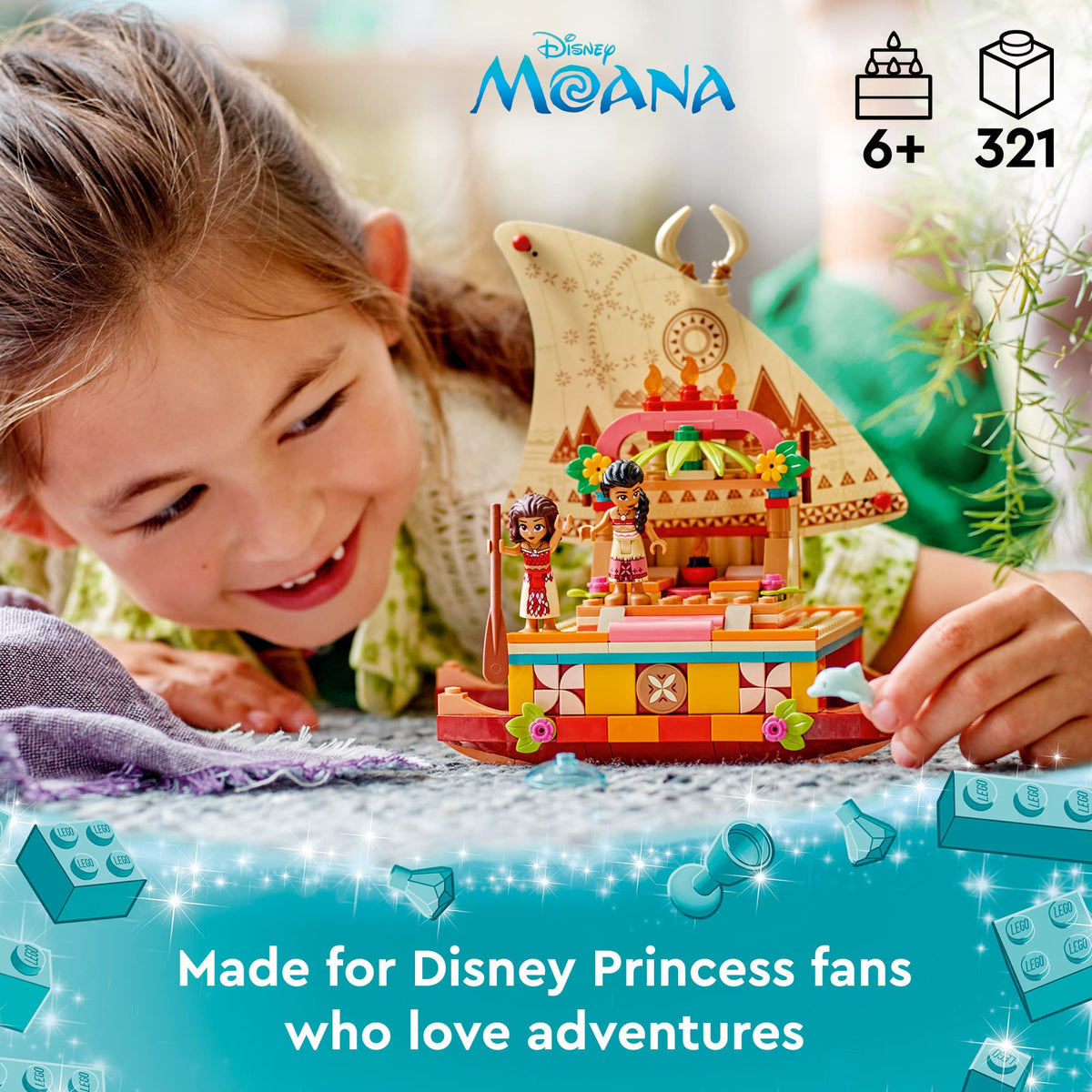 LEGO Disney Moana Sina mini-dolls enhance family storytelling and mother-daughter play.