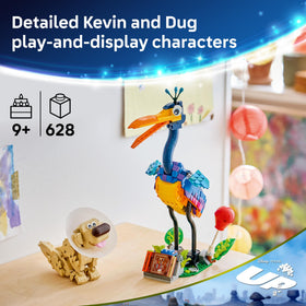LEGO Disney Pixar Dug figure with movable head and tail for versatile posing.