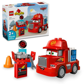 LEGO Disney Pixar Mack at the Race truck inspires imaginative play and storytelling.