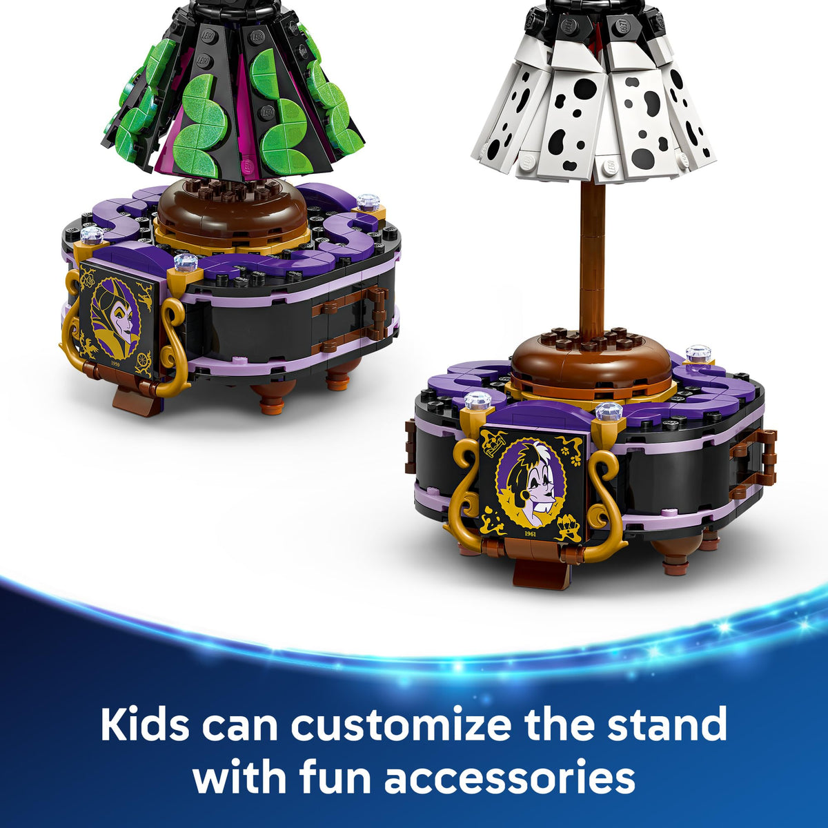 LEGO Disney Villains minidoll accessories enhance storytelling and play sessions