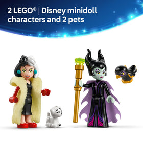 LEGO Disney Villains three-design dress stand offers versatile styling options