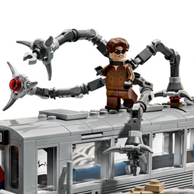 LEGO Doc Ock tentacles poseable for dramatic action scenes