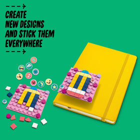 LEGO DOTS mosaic kit supports solo or group creative play.