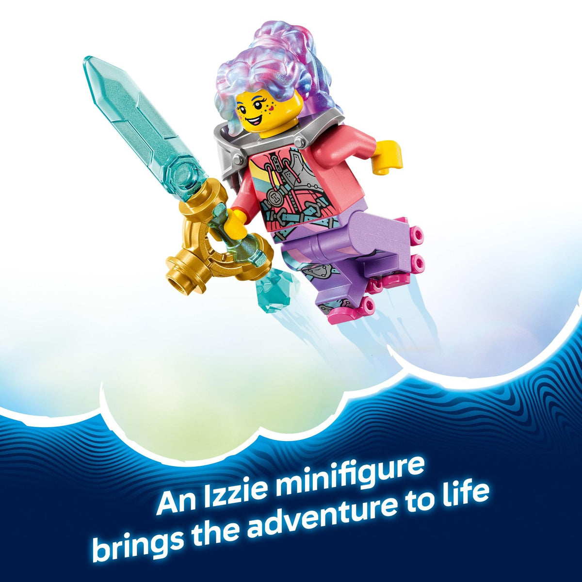 LEGO DREAMZzz Dreamling carrot and Cyberling set fuels story-driven play.