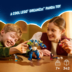 LEGO DREAMZzz Logan and Dogan minifigures enable duel-themed adventures.