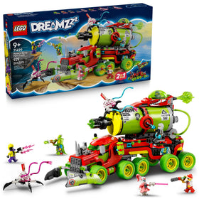 LEGO DREAMZzz Mateo's Spray Paint Truck front view for imaginative battles.