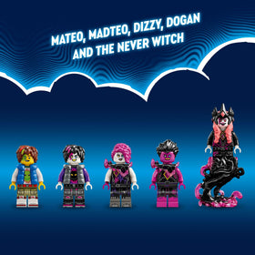 LEGO DREAMZzz Never Witch set pieces support creative rebuilds