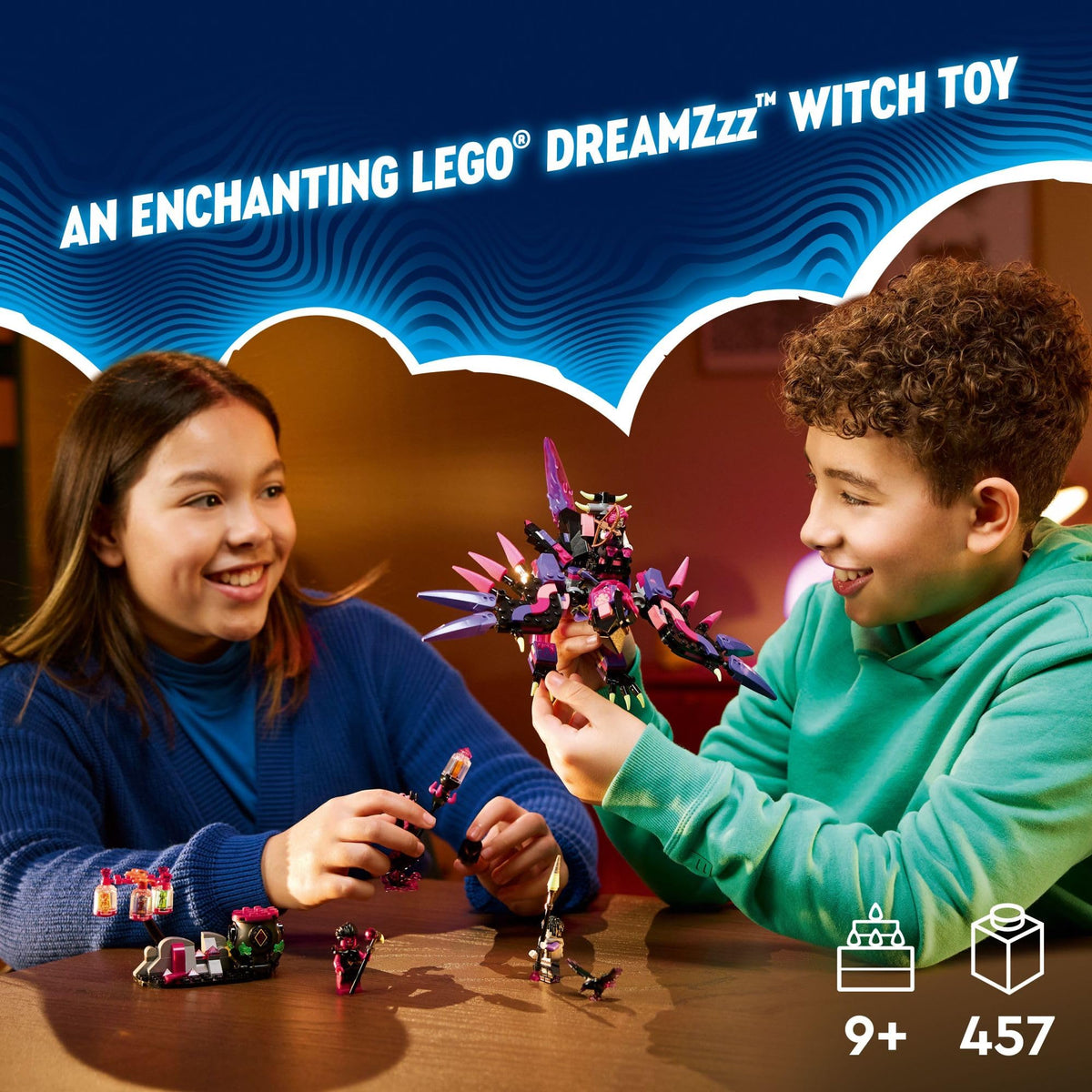 LEGO DREAMZzz Never Witch Wolf figure fuels action-ready storytelling