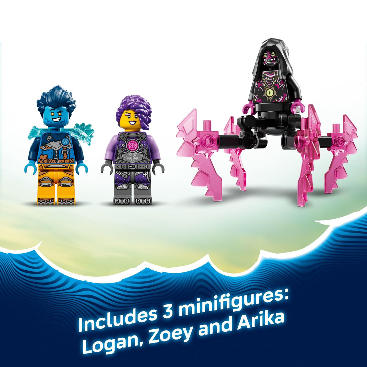 LEGO DREAMZzz Crocodile Submarine hidden compartment fuels treasure hunts.
