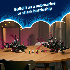 LEGO DREAMZzz detachable aircraft launch feature adds dynamic play sequences.