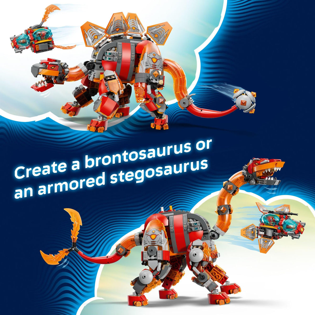 LEGO DREAMZzz Diamond Egg hatching treasure creatures for discovery play