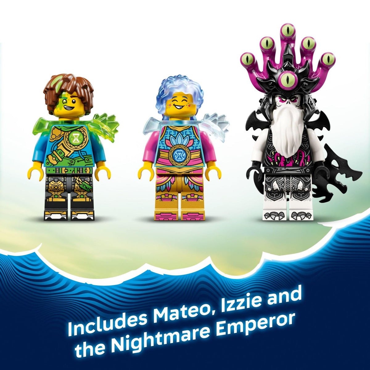 LEGO DREAMZzz Fox Guardian Mech miniatures and creatures for expanded adventures