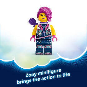 LEGO DREAMZzz Kitty cat figure adds a playful companion to play narratives.