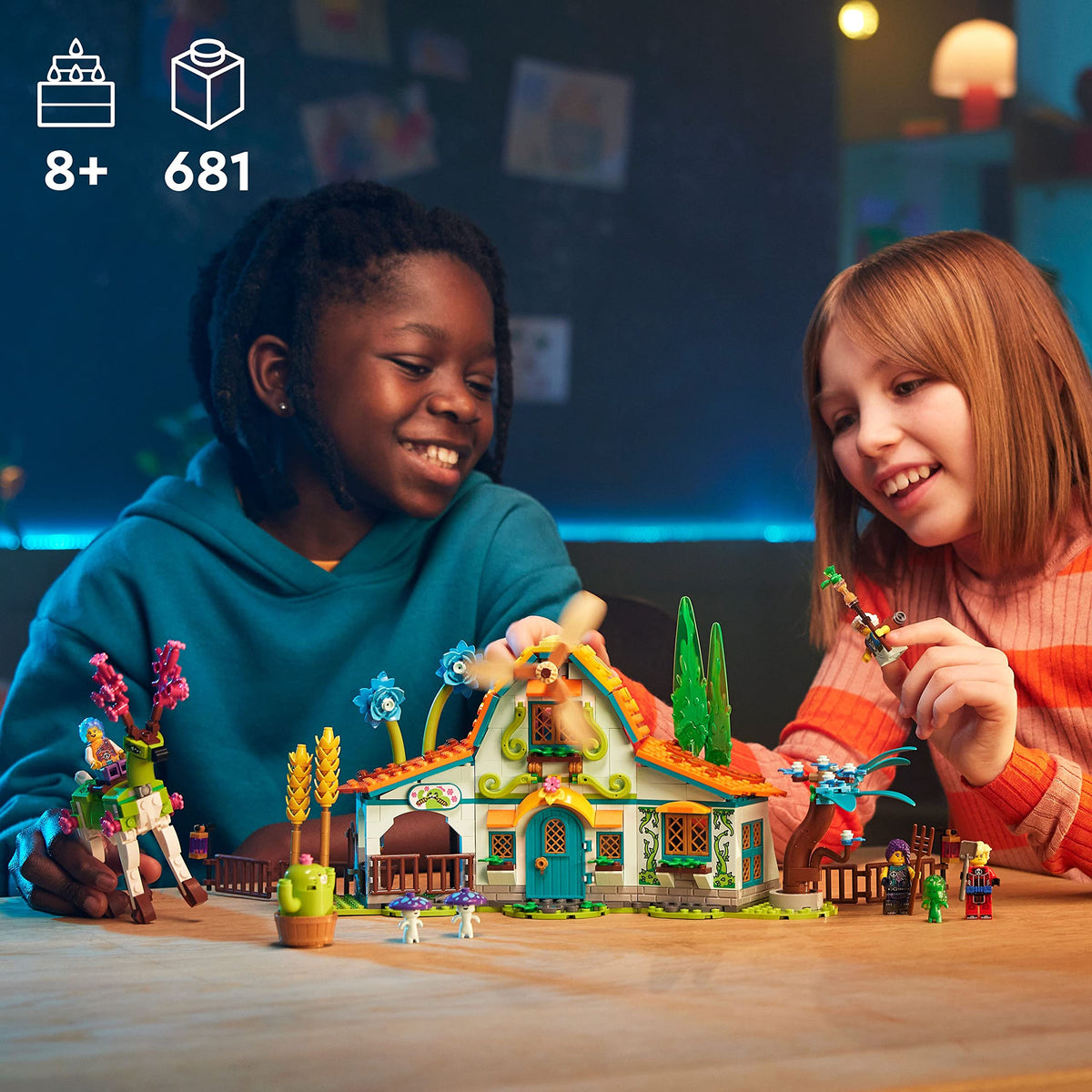 LEGO DREAMZzz deer-pegasus option enables flying fantasy play
