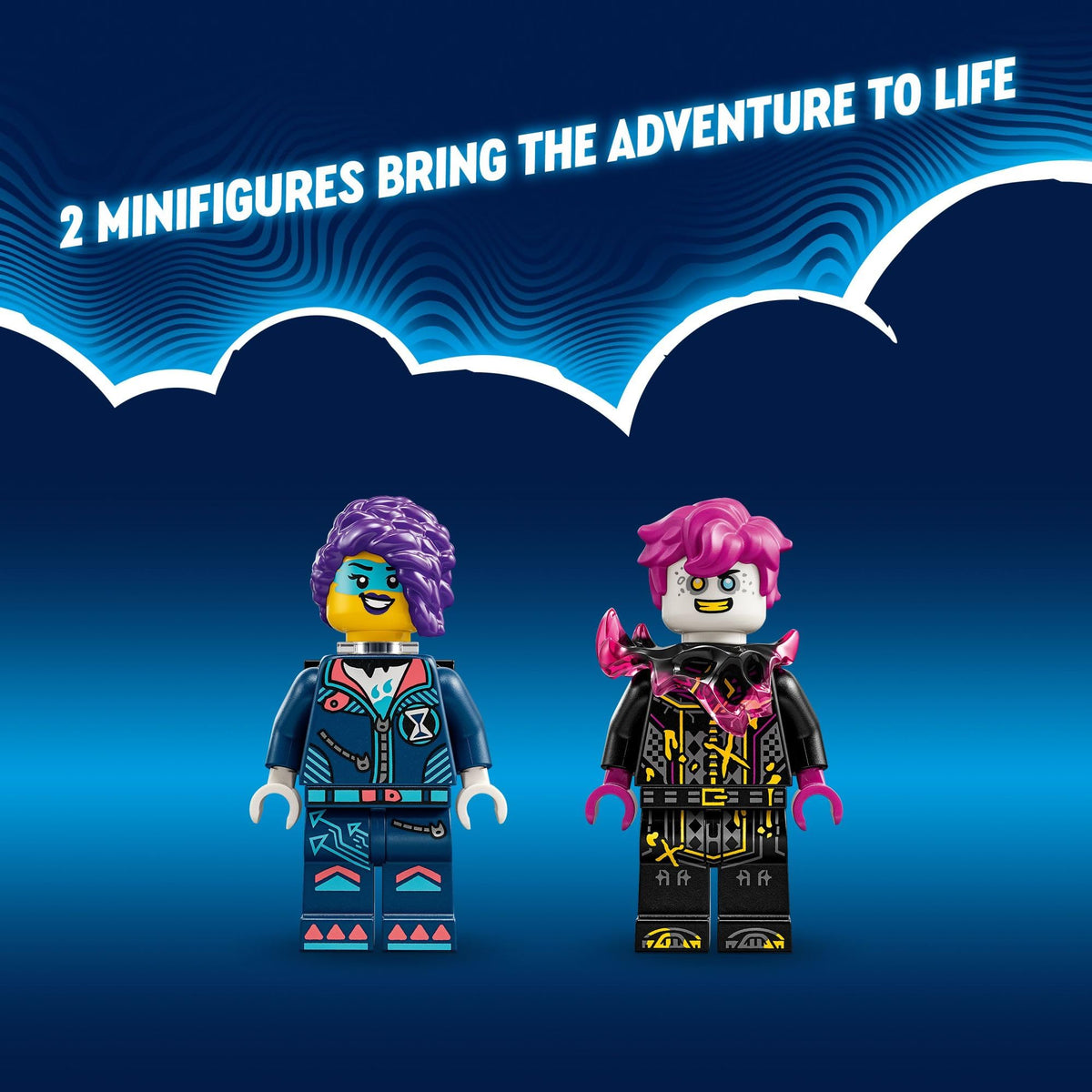 LEGO DREAMZzz Story-led instructions guiding two adventures