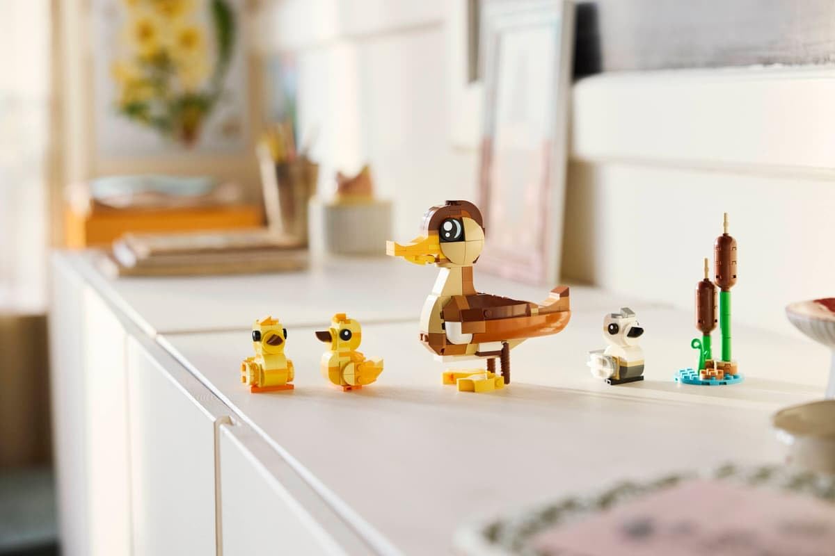 LEGO Duck Family makes a thoughtful animal lover gift.