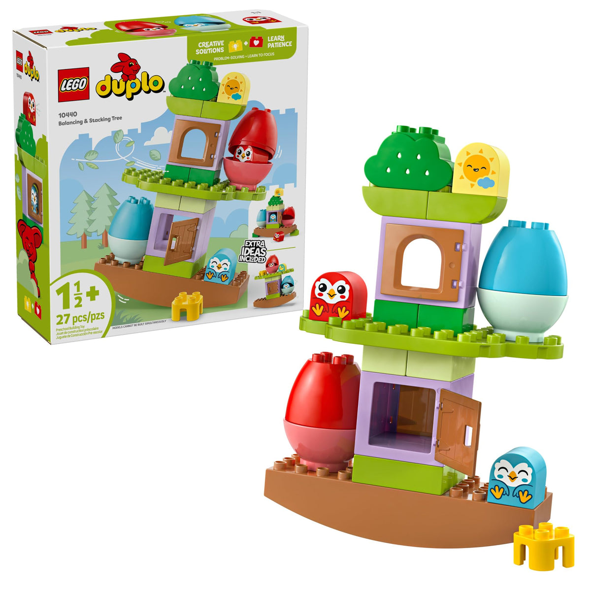 LEGO DUPLO Balancing Tree 10440 encourages balance-focused problem solving for toddlers