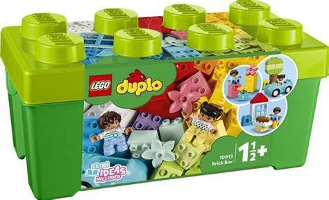 LEGO DUPLO Classic brick box number bricks support early counting and problem solving.