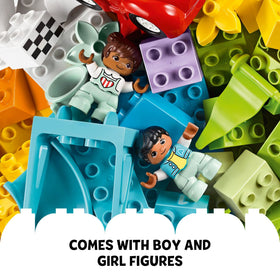LEGO DUPLO bricks set ready for shared building with adults or siblings