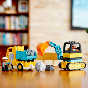 LEGO DUPLO Construction Site Play: open-ended scenarios boost creativity and learning.