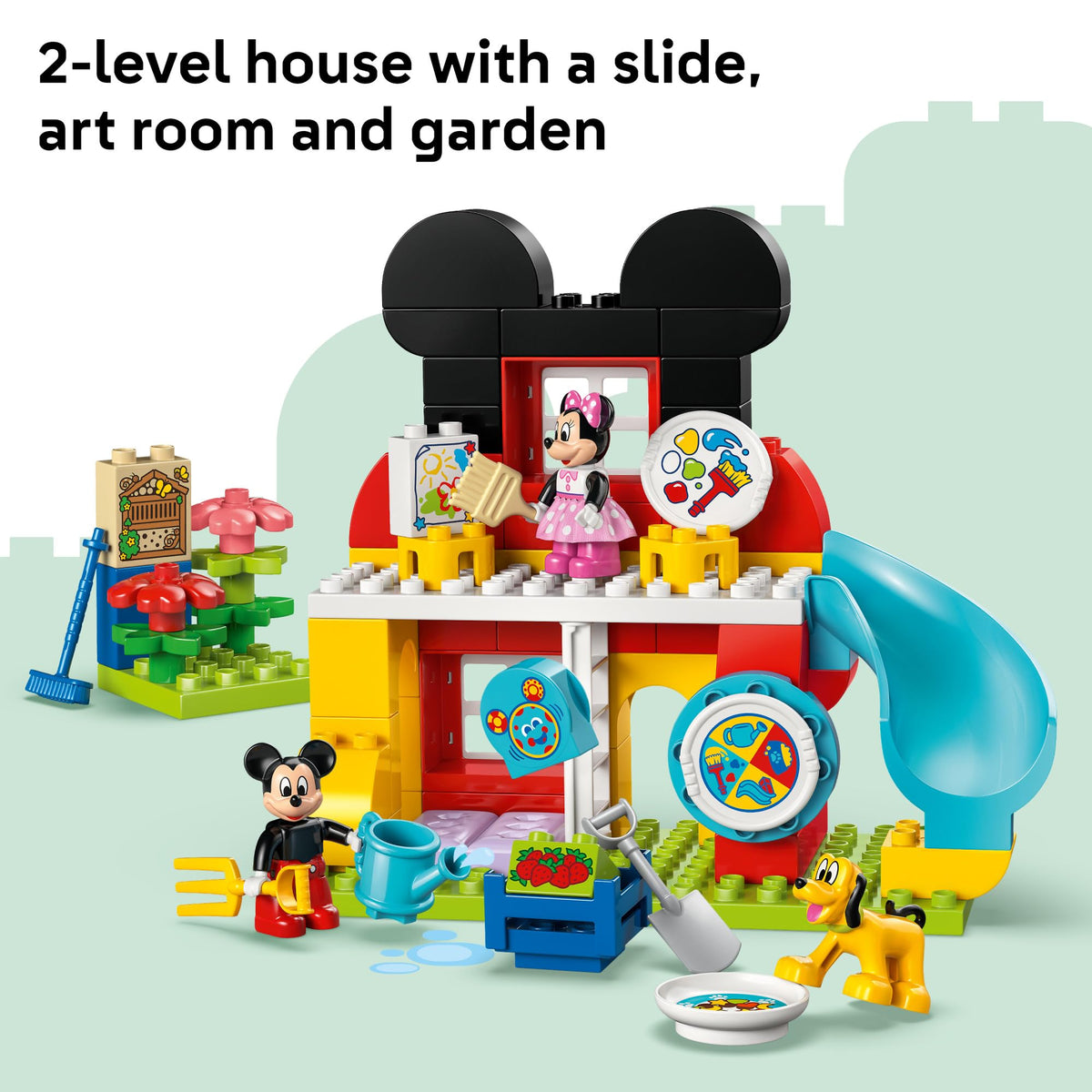 LEGO Duplo Disney Toodles computer brick adds interactive pretend features.