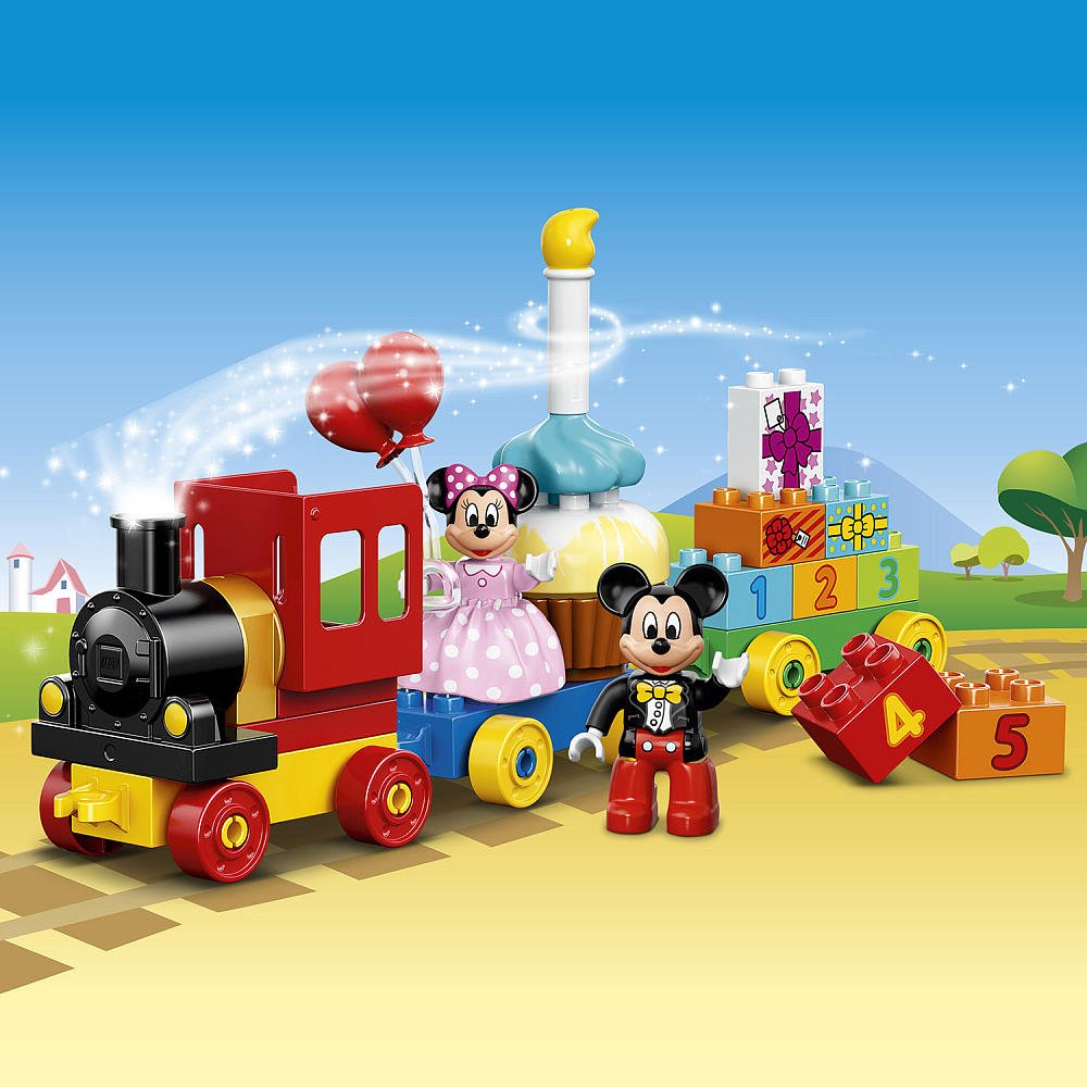 LEGO DUPLO Mickey Mouse and Minnie figures for storytelling and role-play