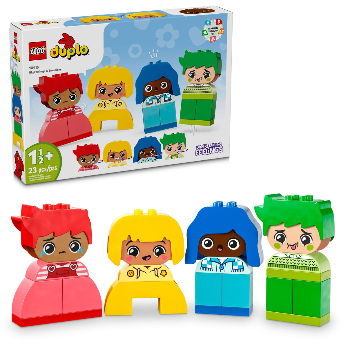 LEGO DUPLO My First Big Feelings four expressive characters to explore moods and social skills