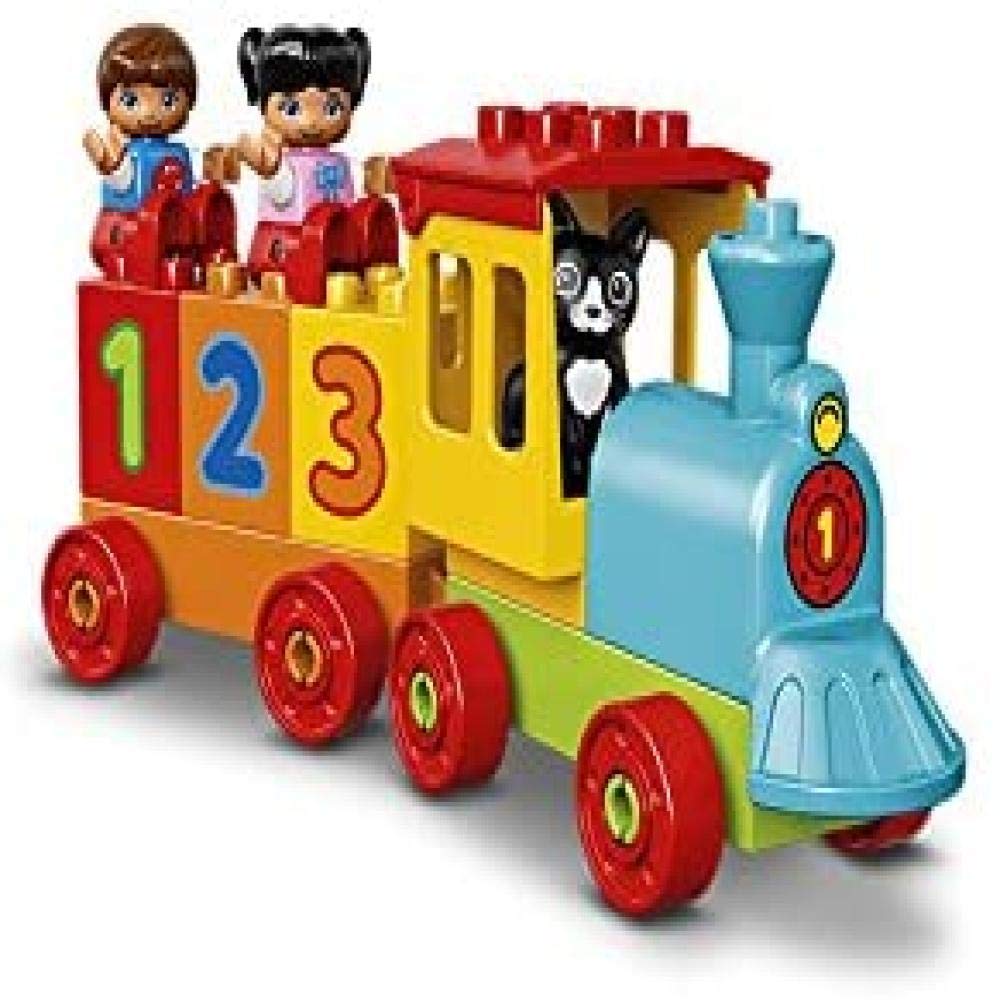 LEGO DUPLO number train locomotive for easy counting during play