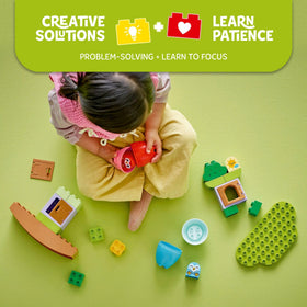 LEGO DUPLO Opening eggs promote tactile exploration and fine motor skills