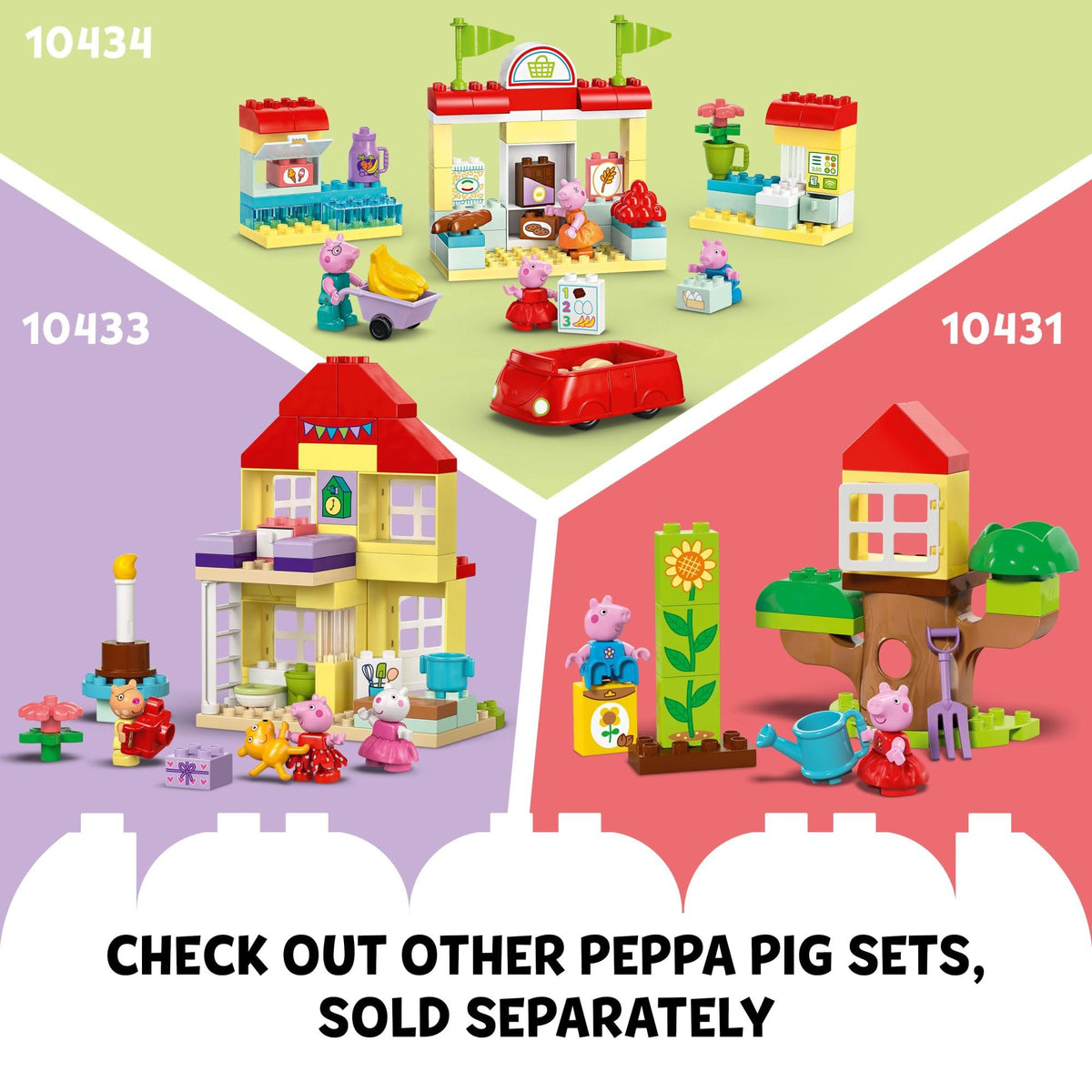 LEGO DUPLO Peppa Pig boat floats for water fun