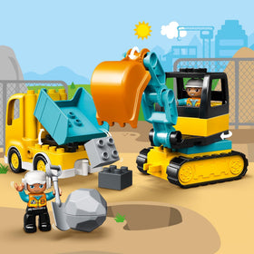LEGO DUPLO Rotating Digger: dynamic tool for varied excavation play.