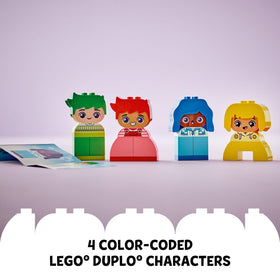 LEGO DUPLO stacking bricks and wig pieces spark creative building