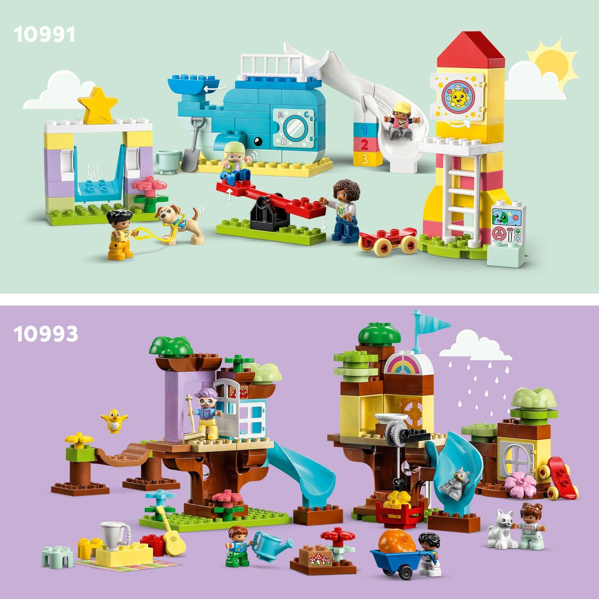 LEGO DUPLO Town 10994 seven figures and pets boost diverse role-play