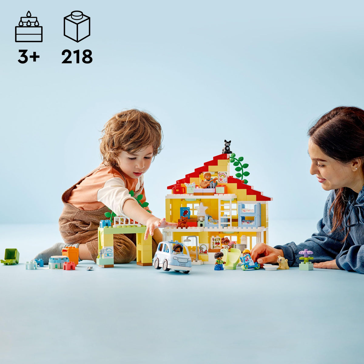 LEGO DUPLO Town 10994 kitchen scene encourages pretend healthy meals and routines