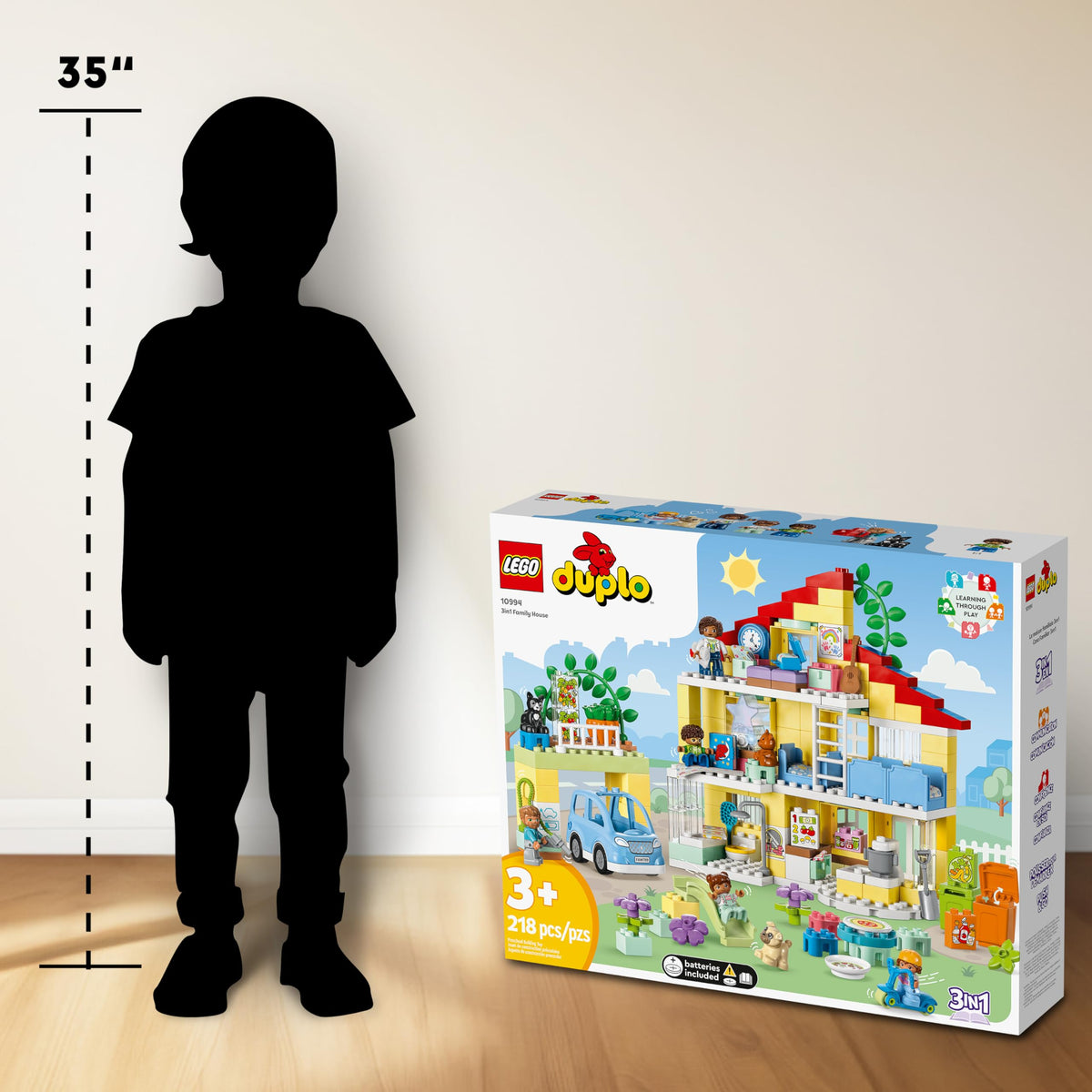 LEGO DUPLO Town 10994 three-way build option sparks creativity