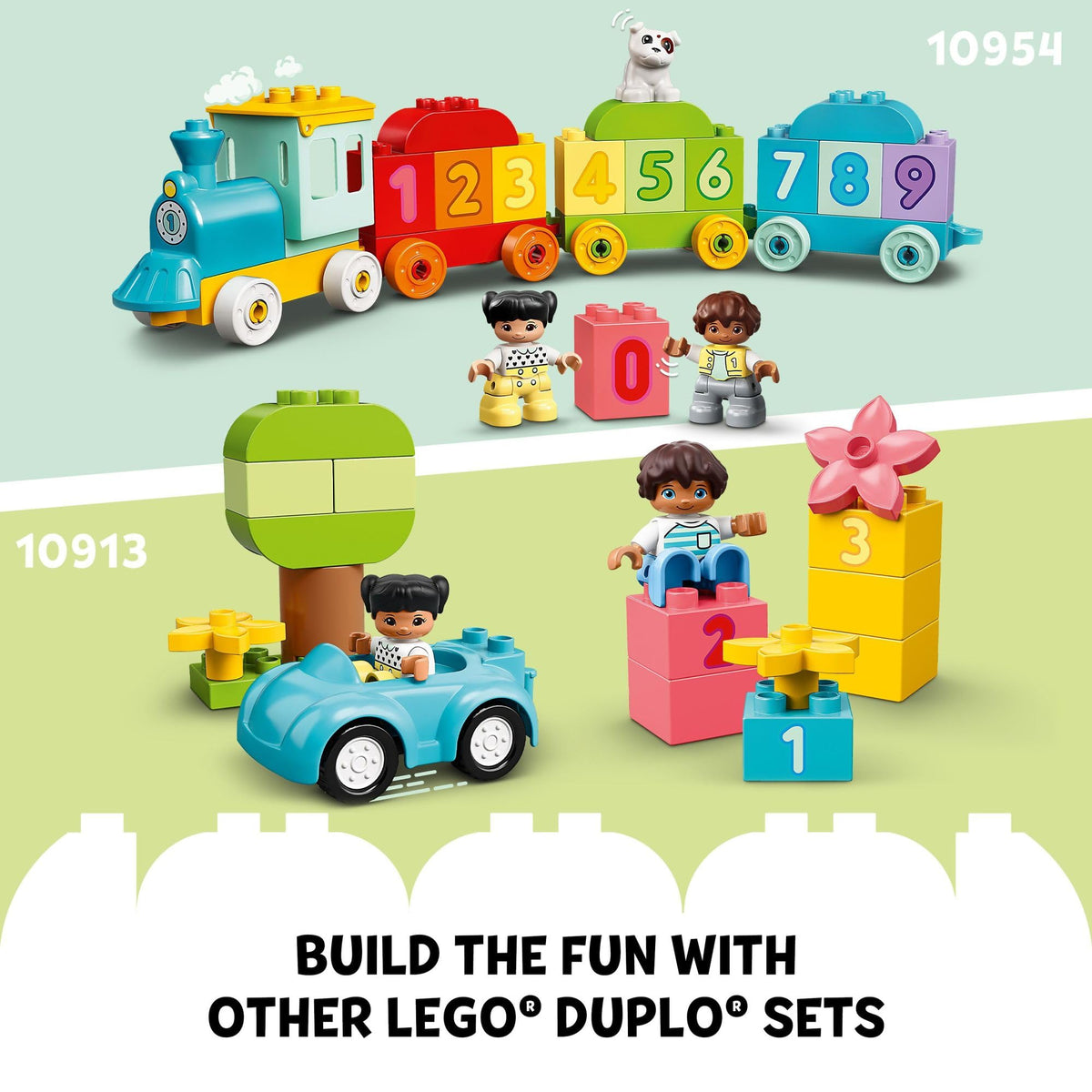 LEGO DUPLO Town figures spark imaginative storytelling during adventures
