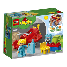 LEGO DUPLO Town Plane 10908 oil can and mug enhance maintenance play