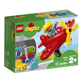 LEGO DUPLO Town Plane 10908 propeller plane supports pretend flights and exploration